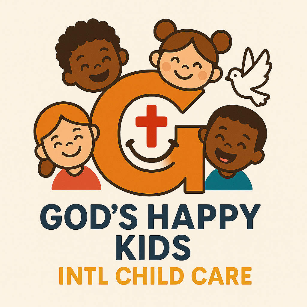 God's Happy Kids Intl Child Care logo